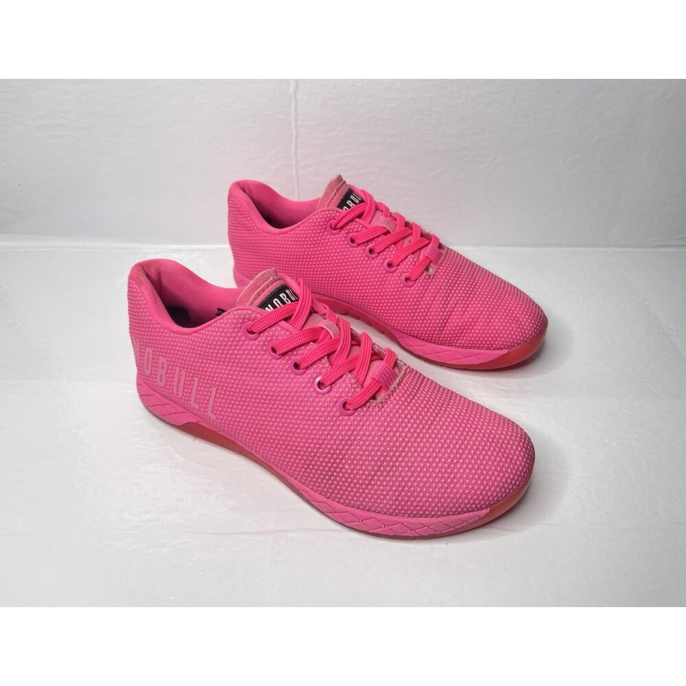 Nobull Superfabric Trainer Women's Size 8.5 Workout Gym Shoes Pink Non Slip